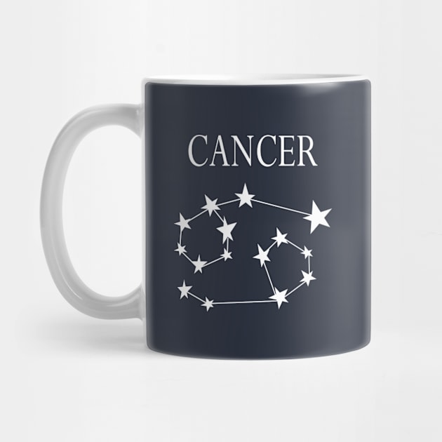 Cancer Zodiac Constellation by JevLavigne